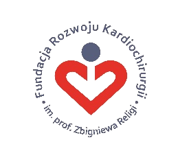 Logo Fundacji Rozwoju Kardiochirurgii im. prof. Zbigniewa Religi